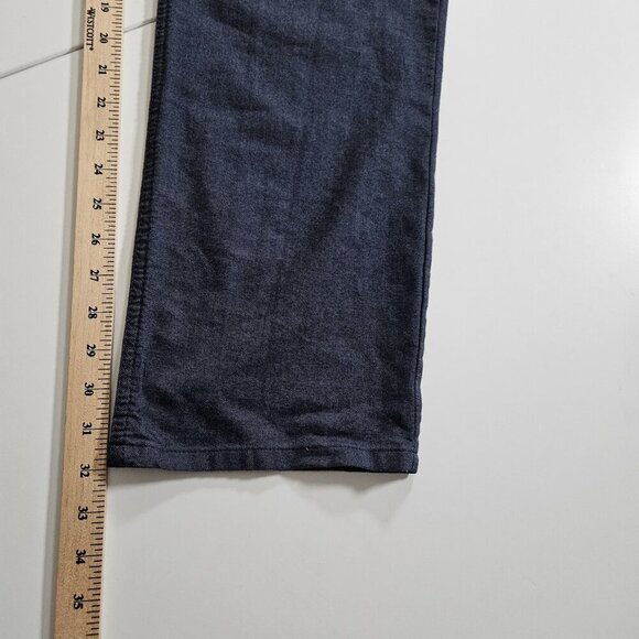 Brax Pants Mens 38x34 (32) Navy Straight Zip Fly Stretch Cooper Regular Preppy - Picture 6 of 16